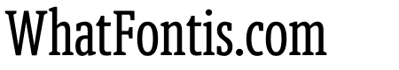 Berlingske Slab Extra condensed Regular