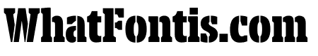 Berlingske Slab Stencil Extra Bold
