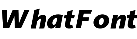 ID00 Sans Heavy Italic