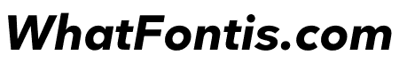 Nationale Bold Italic