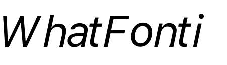 San Francisco Text Italic