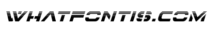 7th Service Halftone Italic