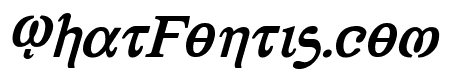 Achilles Bold Italic