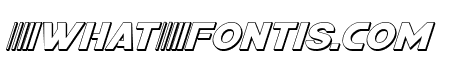 Bamf 3D Italic