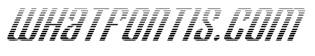 Department H Gradient Italic