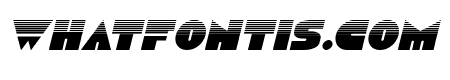 Disco Duck Halftone Italic