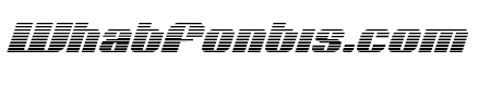Nolo Contendre Gradient Italic