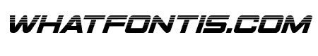 Space Ranger Halftone Italic