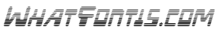 Xped Gradient Italic