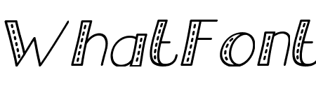 Old Jeans Italic