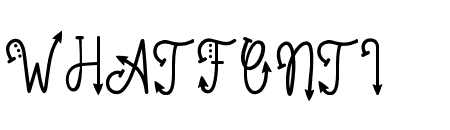 Arrow Handlettered Monogram