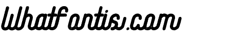 Waffle Latte Rough Bold Italic