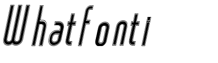 Salah Line Italic