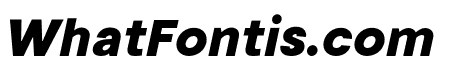 Somma Bold Oblique