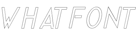 Melvick Outline Thin Italic