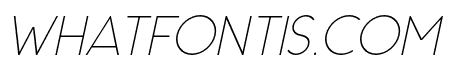 CarrolThin-Italic