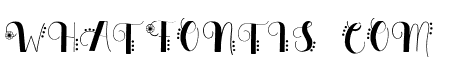 Monogram Flowers