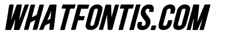 Blackside Bold Italic
