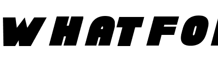 Chunky Funks Italic
