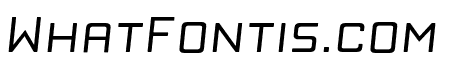 Manufaktur Italic Expanded Medium