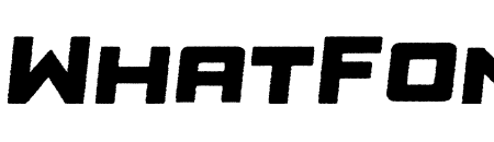 Manufaktur Rough Italic Expanded Black