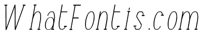 Terry Bruce Italic