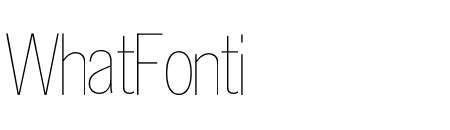A2 Record Gothic Condensed Thin