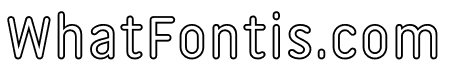 A23D Outline Regular