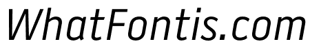 Battersea Sans Regular Italic