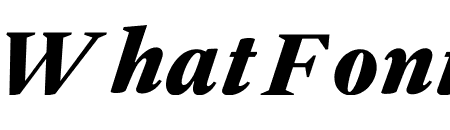 English 1766 Extrabold Italic