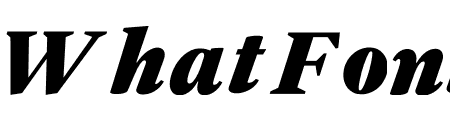 English 1766 Heavy Italic