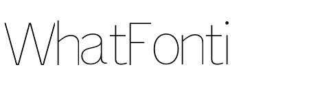 Foundation Sans Condensed Thin