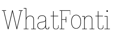 Foundation Serif Didot Thin