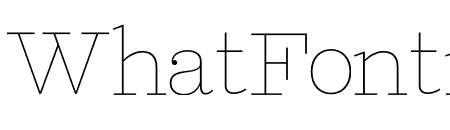 Foundation Serif Thin