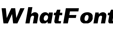Grot12 Extended Bold Italic
