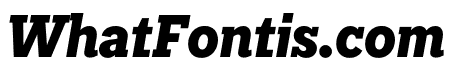 Independent Slab Bold Italic