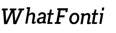 Independent Slab Italic