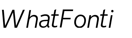 New Transport Light Italic