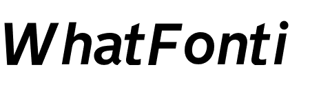 New Transport Semibold Italic