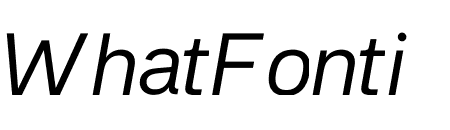 Recognition Italic