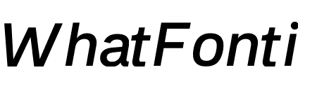 Recognition Medium Italic