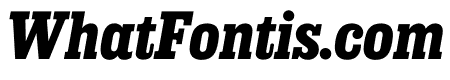 Sunday Clarendon Bold Italic