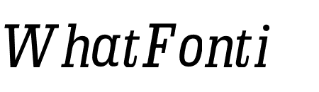 Sunday Clarendon Medium Italic