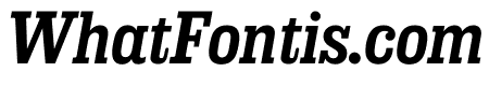 Sunday Clarendon Semibold Italic