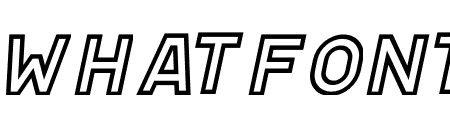 Apice Bold Outline Italic