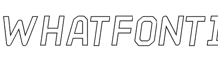 Parco Outline Italic