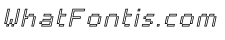 Partita Thick Outline Italic