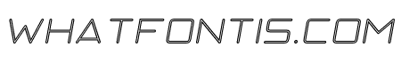 Sagoma Thick Outline Italic