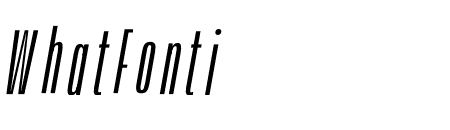 ETC ANYBODY REGULAR CONDENSED ITALIC