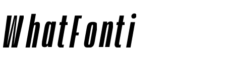 ETC ANYBODY SEMIBOLD CONDENSED ITALIC
